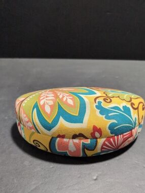 Very Bradley Yellow Floral Provencal Sunglasses Case.